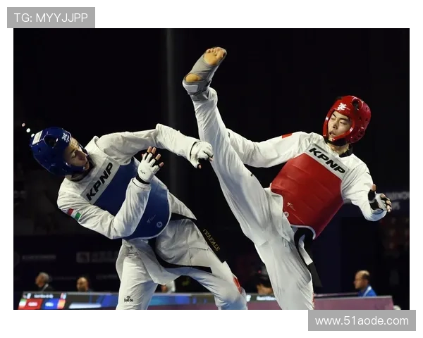 跆拳道世锦赛女子53公斤级决赛沙特选手对阵土耳其劲敌激战正酣